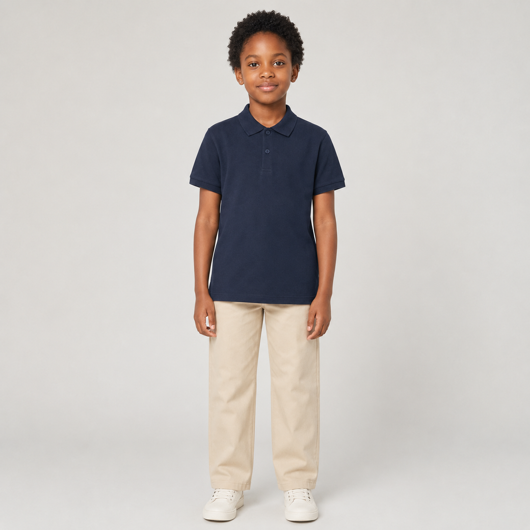 Sitztgut Kinder Polo-Shirt aus Bio-Baumwolle