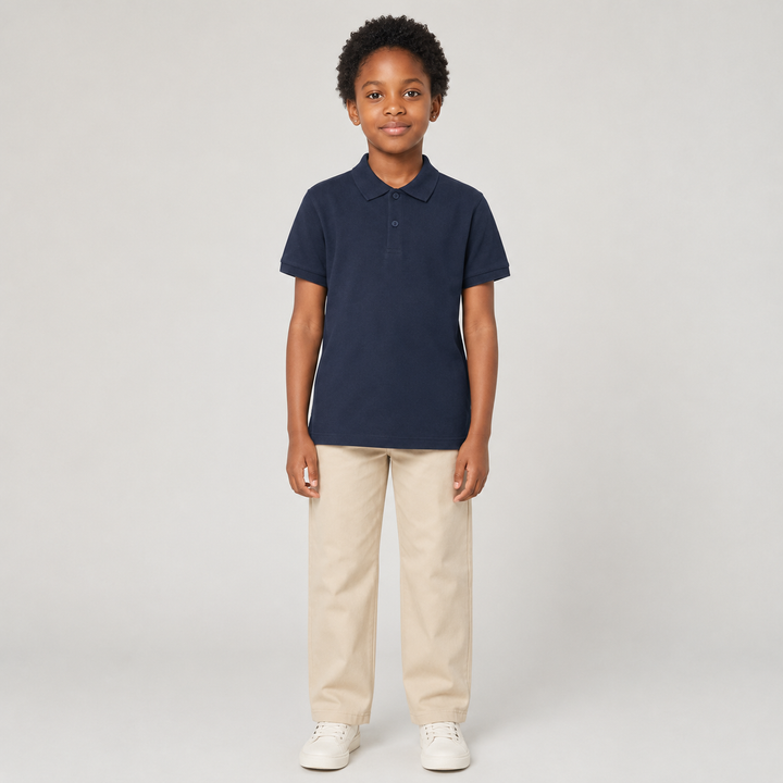 Sitztgut Kinder Polo-Shirt aus Bio-Baumwolle