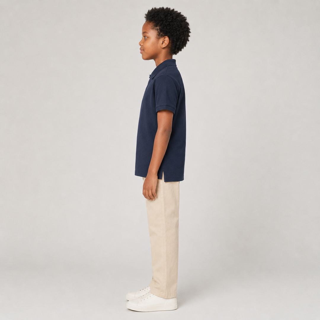 Sitztgut Kinder Polo-Shirt aus Bio-Baumwolle