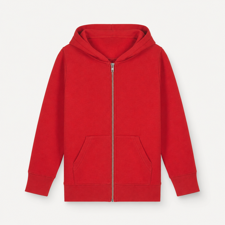 Sitztgut Kinder Zip-Hoodie aus Bio-Baumwolle