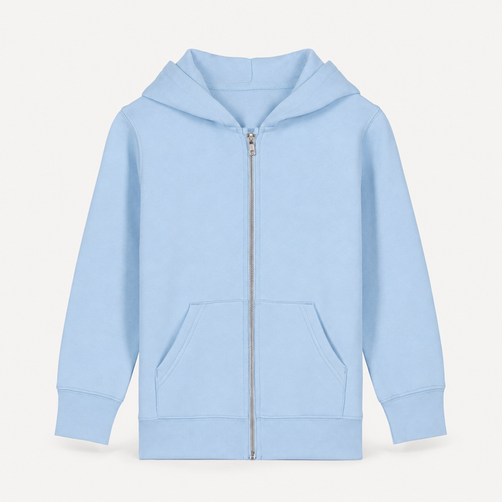 Sitztgut Kinder Zip-Hoodie aus Bio-Baumwolle