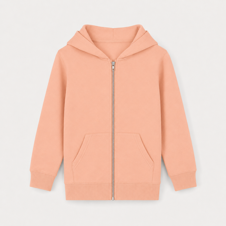 Sitztgut Kinder Zip-Hoodie aus Bio-Baumwolle