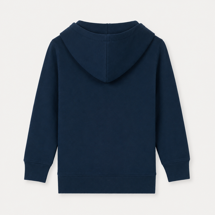 Sitztgut Kinder Zip-Hoodie aus Bio-Baumwolle