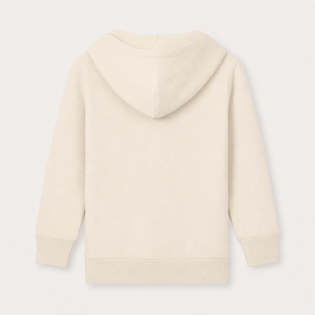 Sitztgut Kinder Zip-Hoodie aus Bio-Baumwolle