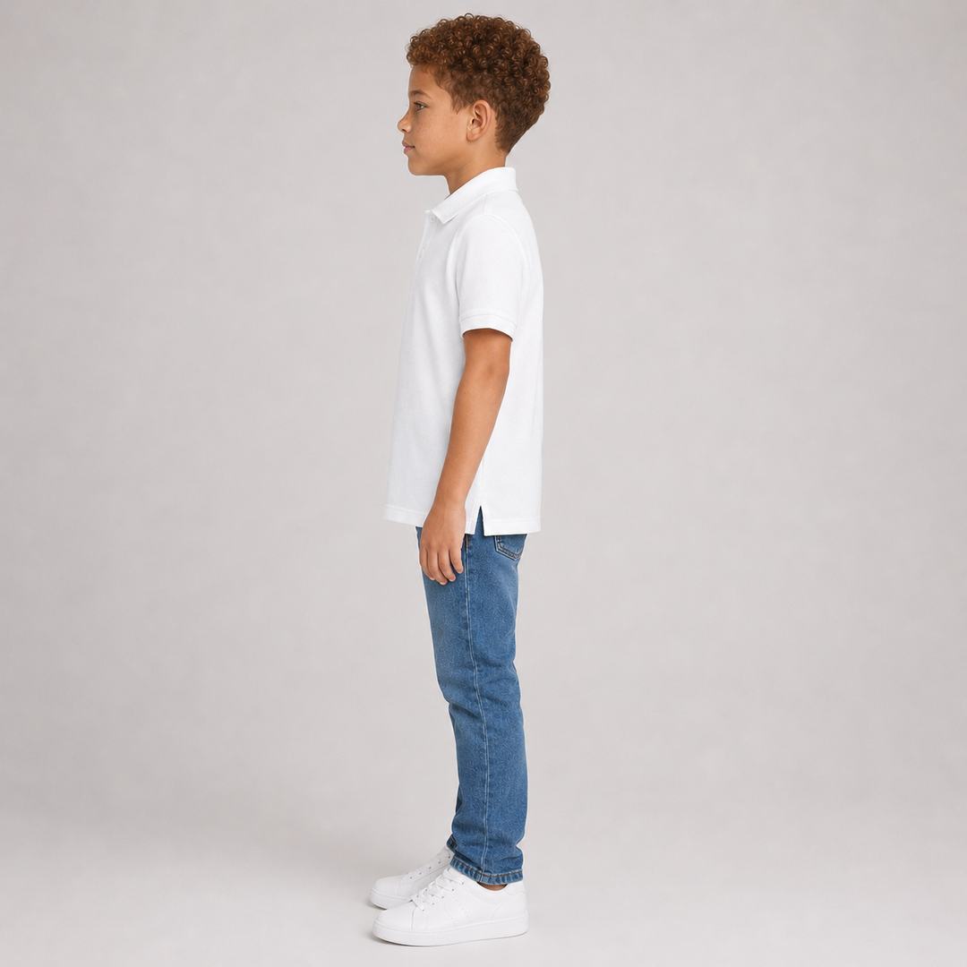 Sitztgut Kinder Polo-Shirt aus Bio-Baumwolle