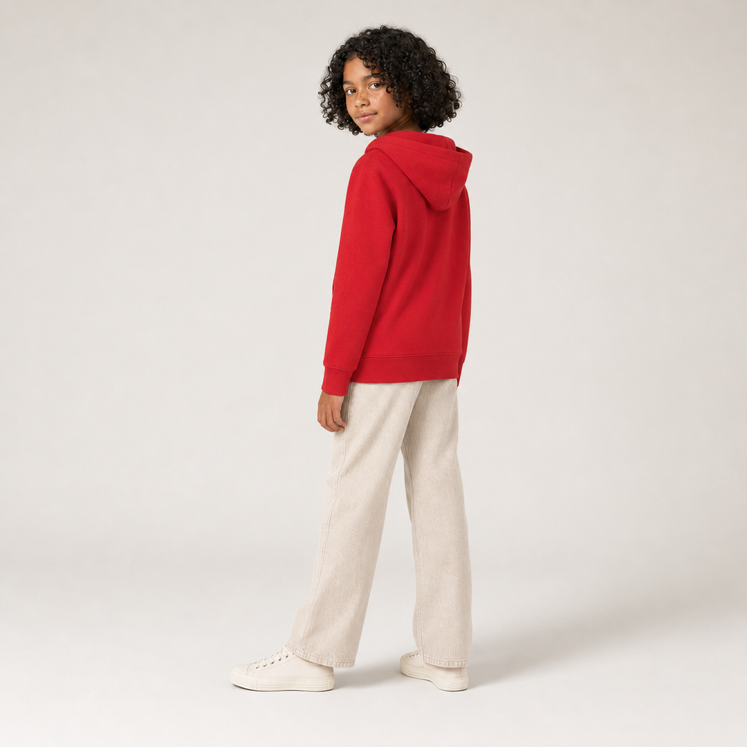 Sitztgut Kinder Zip-Hoodie aus Bio-Baumwolle