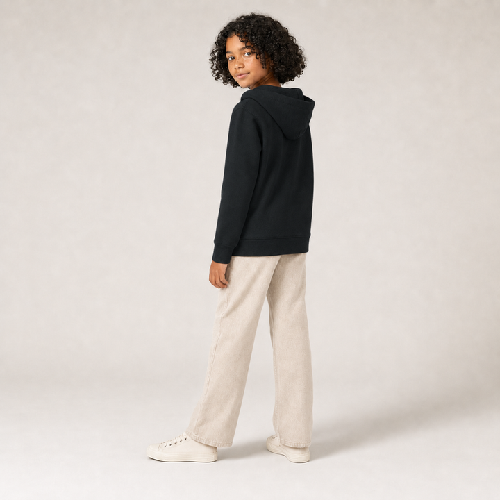 Sitztgut Kinder Zip-Hoodie aus Bio-Baumwolle
