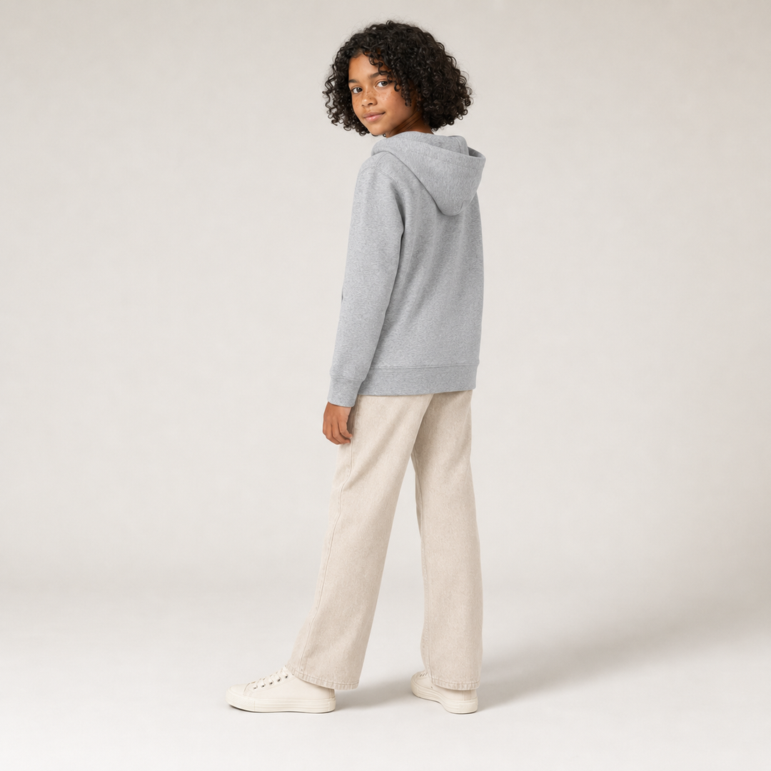 Sitztgut Kinder Zip-Hoodie aus Bio-Baumwolle