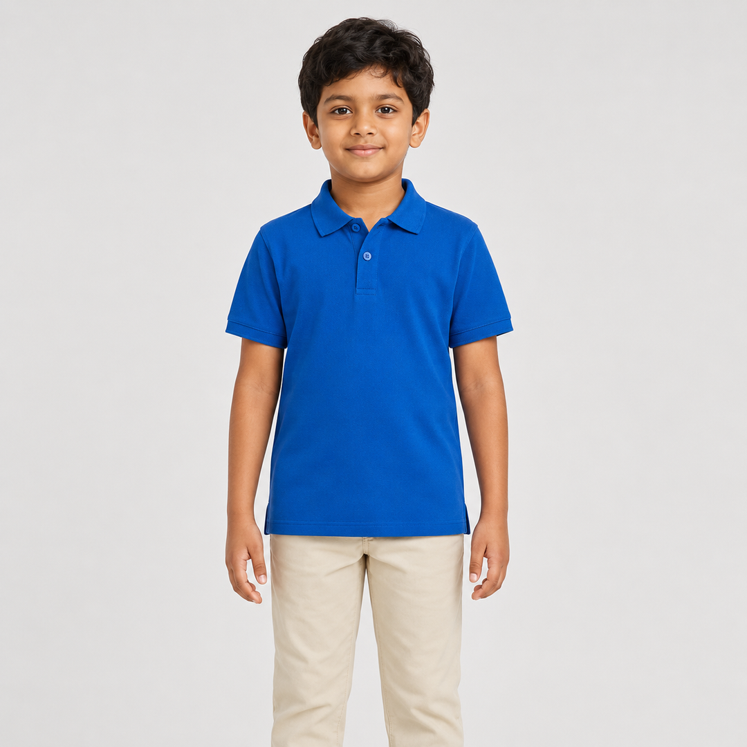 Sitztgut Kinder Polo-Shirt aus Bio-Baumwolle