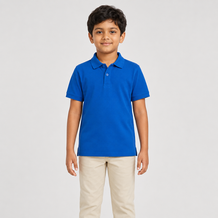 Sitztgut Kinder Polo-Shirt aus Bio-Baumwolle