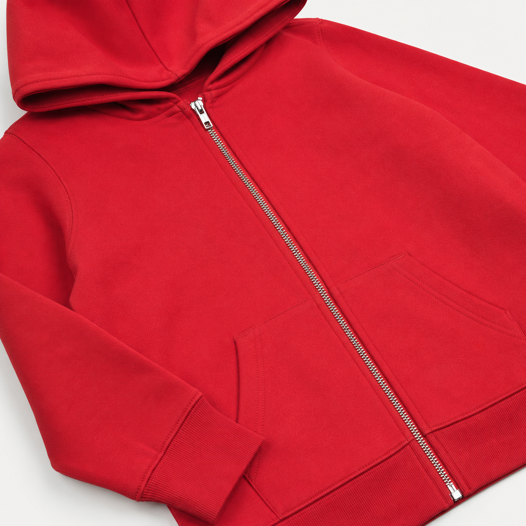 Sitztgut Kinder Zip-Hoodie aus Bio-Baumwolle