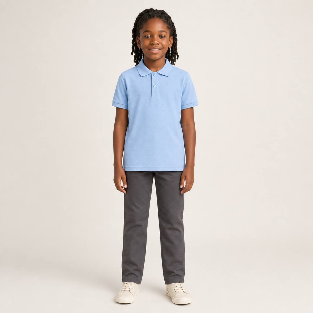 Sitztgut Kinder Polo-Shirt aus Bio-Baumwolle