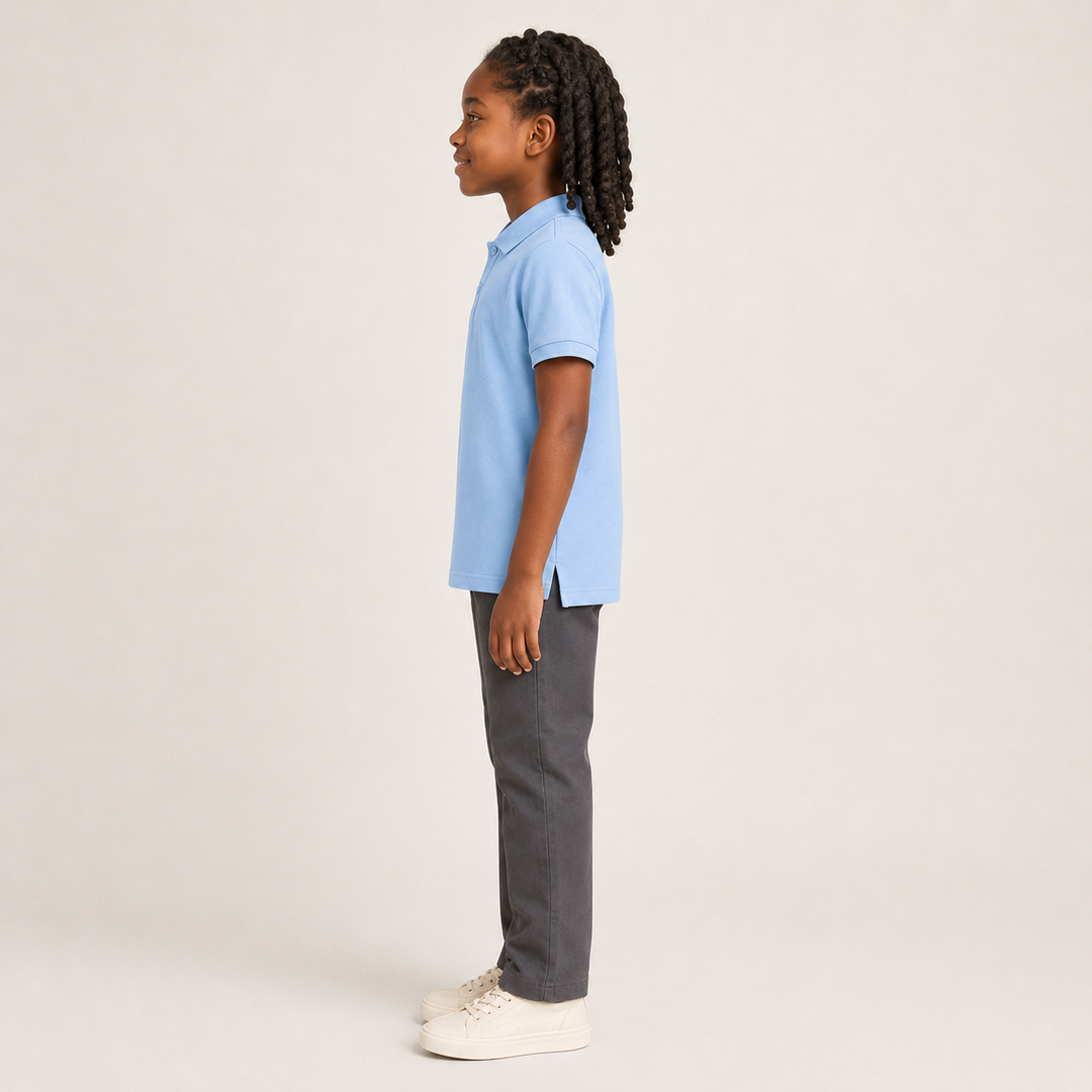 Sitztgut Kinder Polo-Shirt aus Bio-Baumwolle