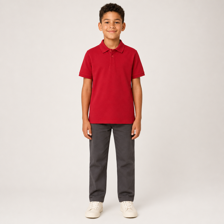 Sitztgut Kinder Polo-Shirt aus Bio-Baumwolle
