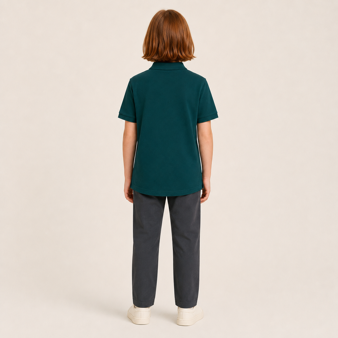Sitztgut Kinder Polo-Shirt aus Bio-Baumwolle