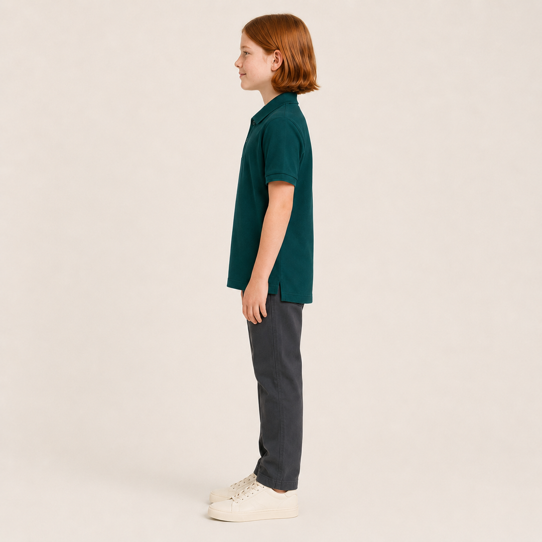 Sitztgut Kinder Polo-Shirt aus Bio-Baumwolle