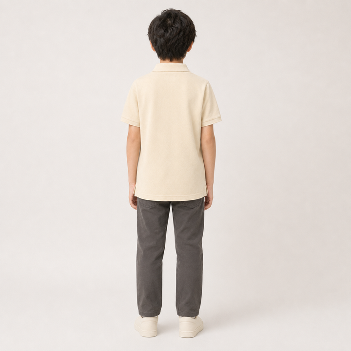 Sitztgut Kinder Polo-Shirt aus Bio-Baumwolle