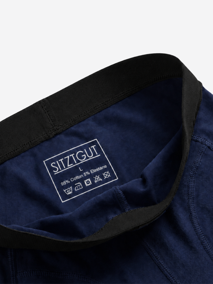 SITZTGUT Herren-Boxershorts 3er-Pack