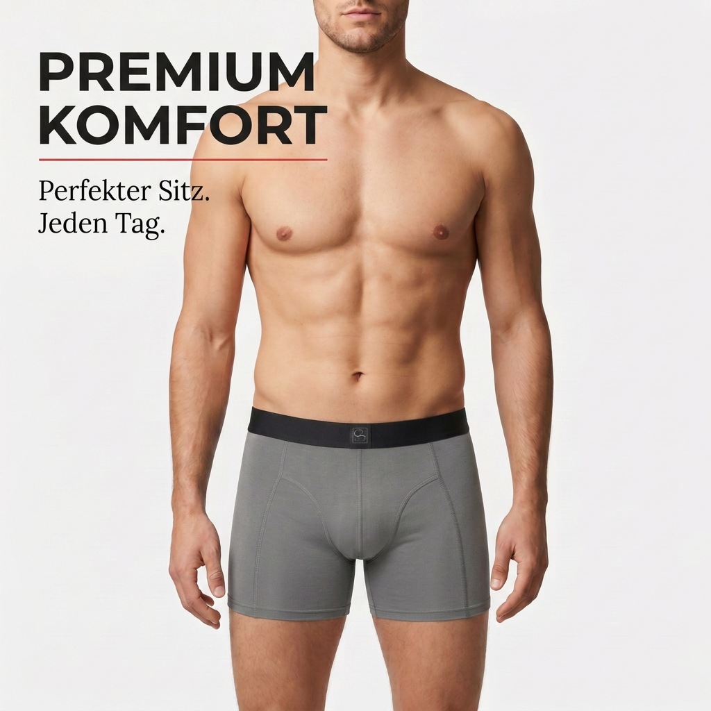Sitztgut Premium Herren-Boxershorts