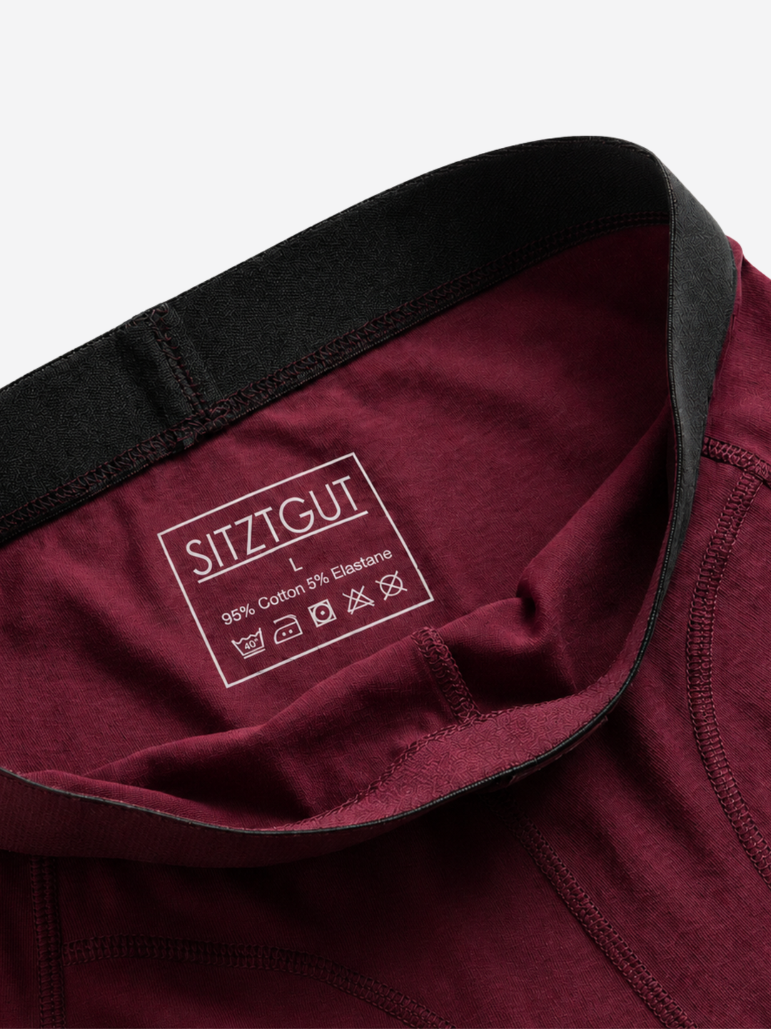 SITZTGUT Herren-Boxershorts 3er-Pack