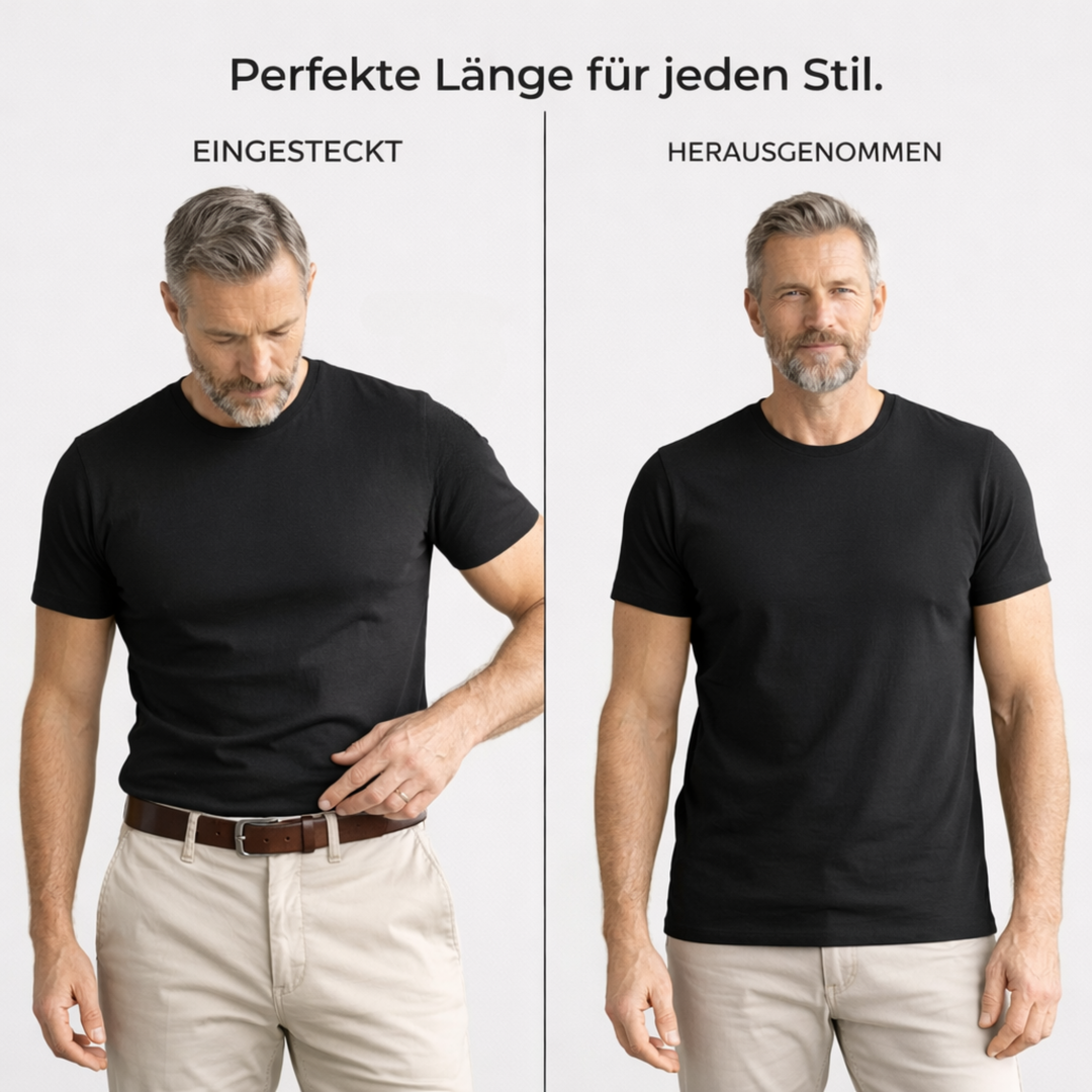 Das hochwertige T-Shirt für Herren