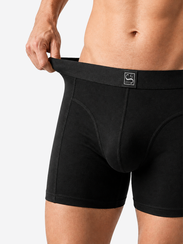 SITZTGUT Herren-Boxershorts 3er-Pack