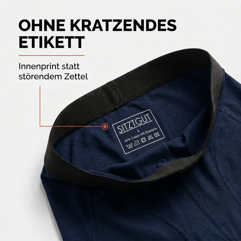 Sitztgut Premium Herren-Boxershorts