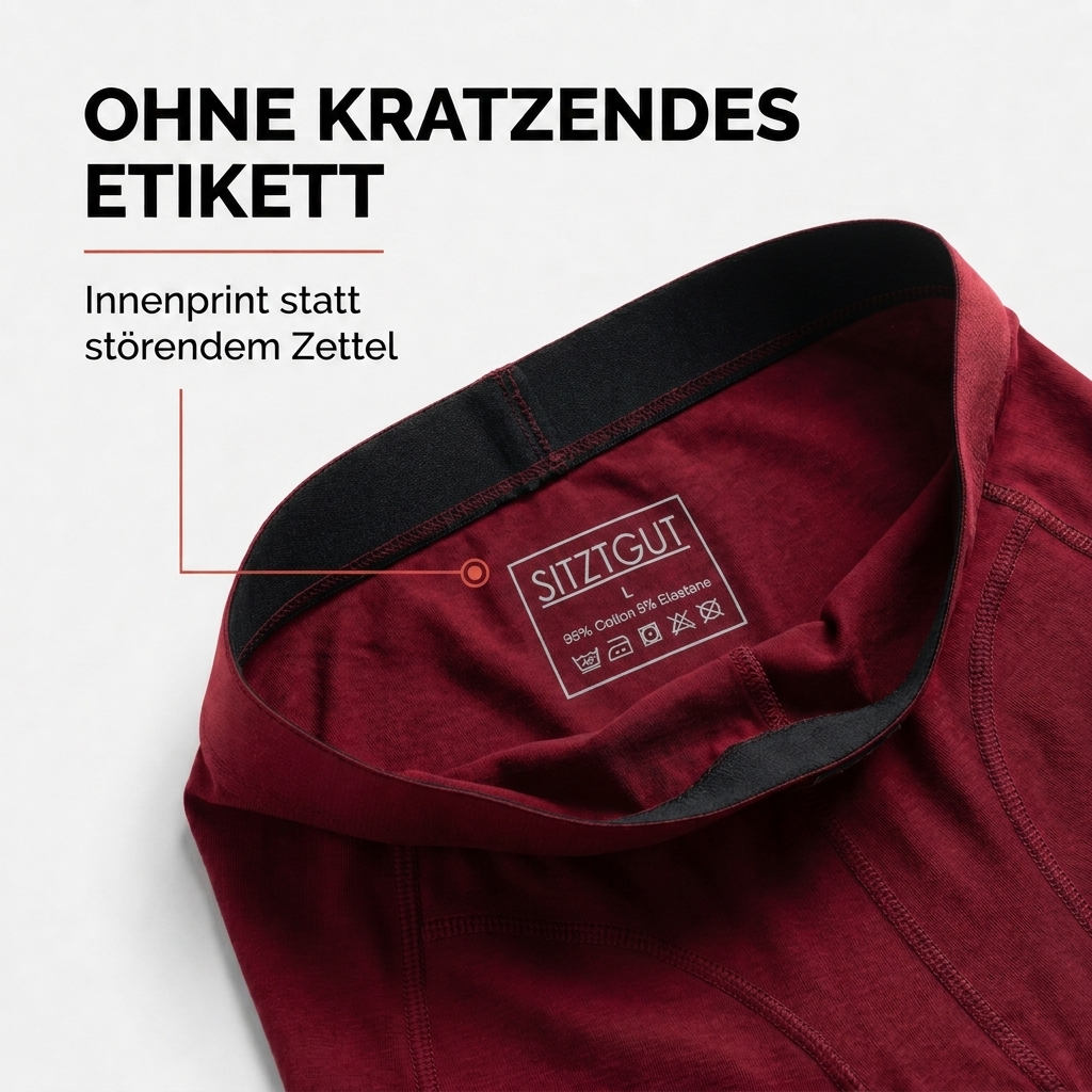 Sitztgut Premium Herren-Boxershorts