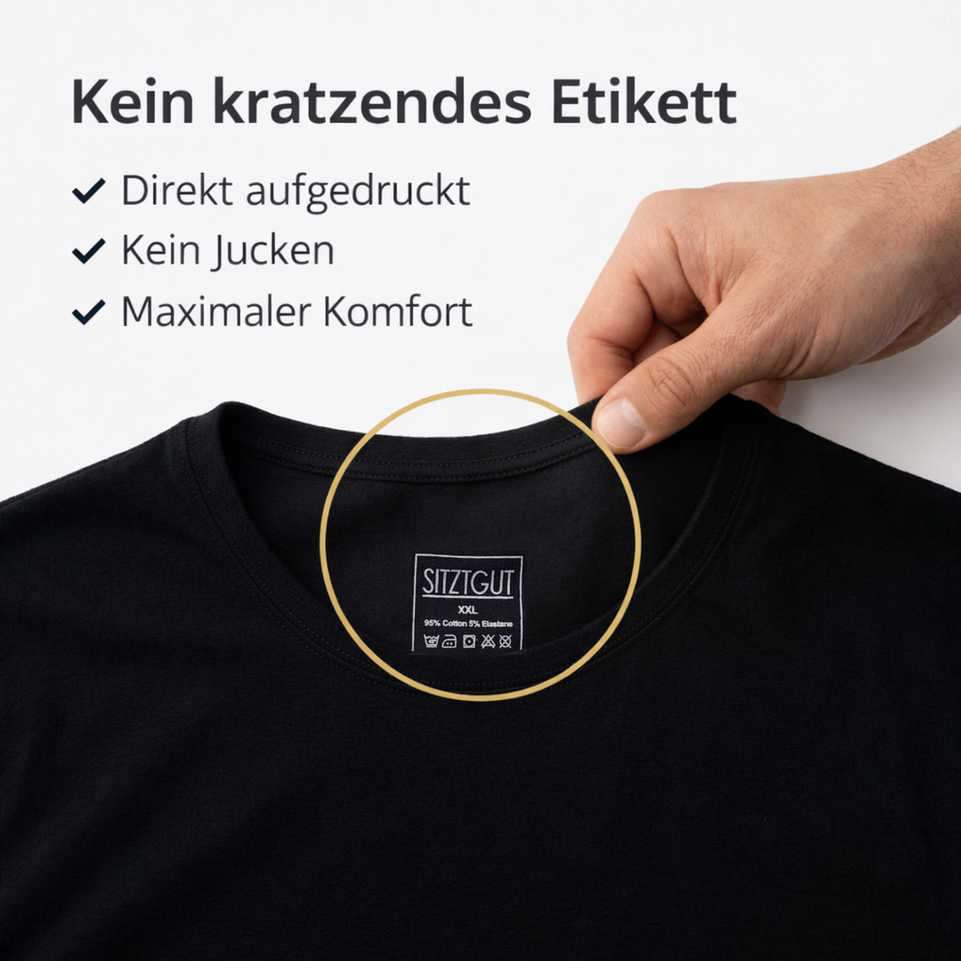 Das hochwertige T-Shirt für Herren