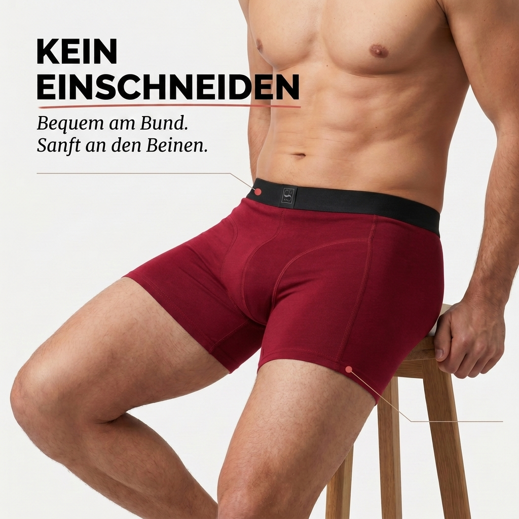 Sitztgut Premium Herren-Boxershorts