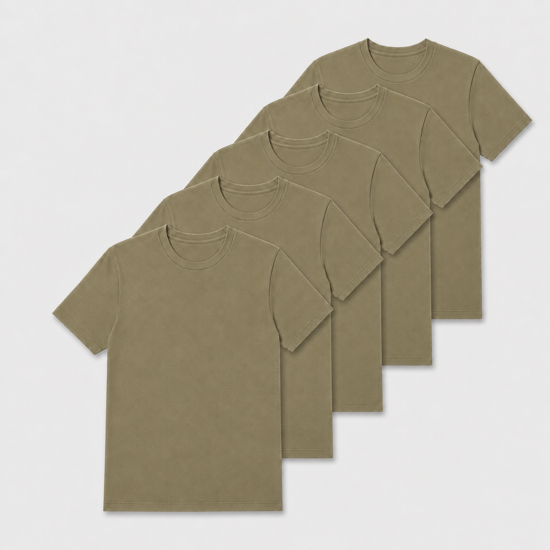 Classic Crew Neck T-Shirt (6er Pack)