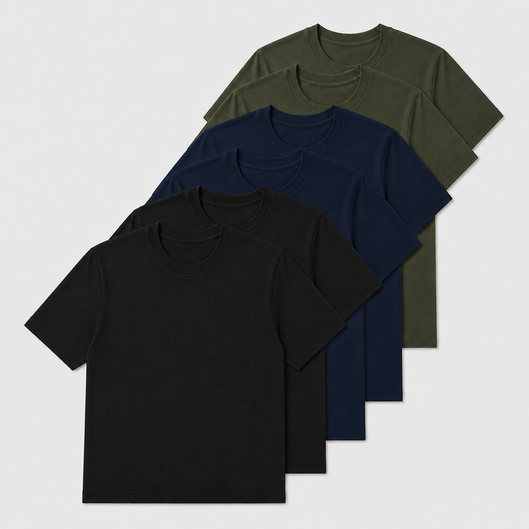 Classic Crew Neck T-Shirt (6er Pack)