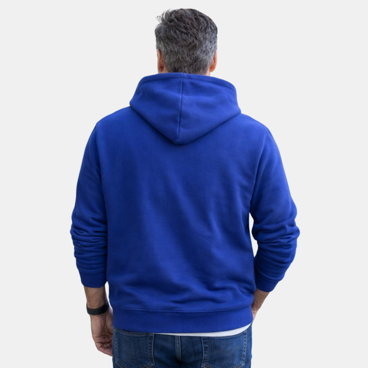 Der Sitztgut Hoodie aus Bio-Baumwolle