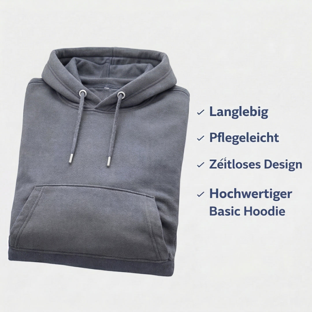 Der Sitztgut Hoodie aus Bio-Baumwolle