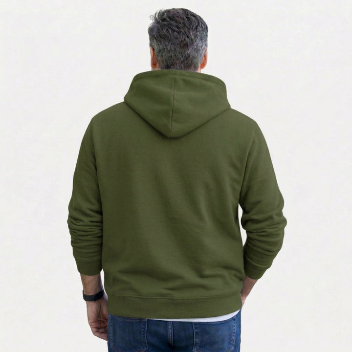 Der Sitztgut Hoodie aus Bio-Baumwolle