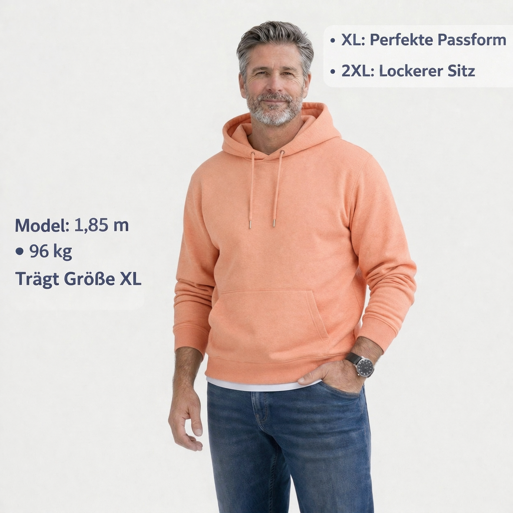 Der Sitztgut Hoodie aus Bio-Baumwolle