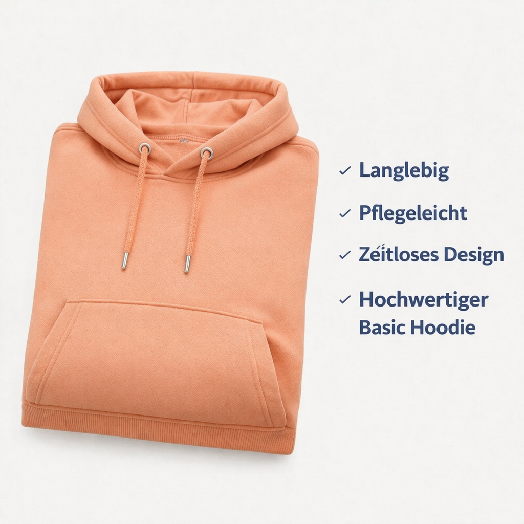 Der Sitztgut Hoodie aus Bio-Baumwolle