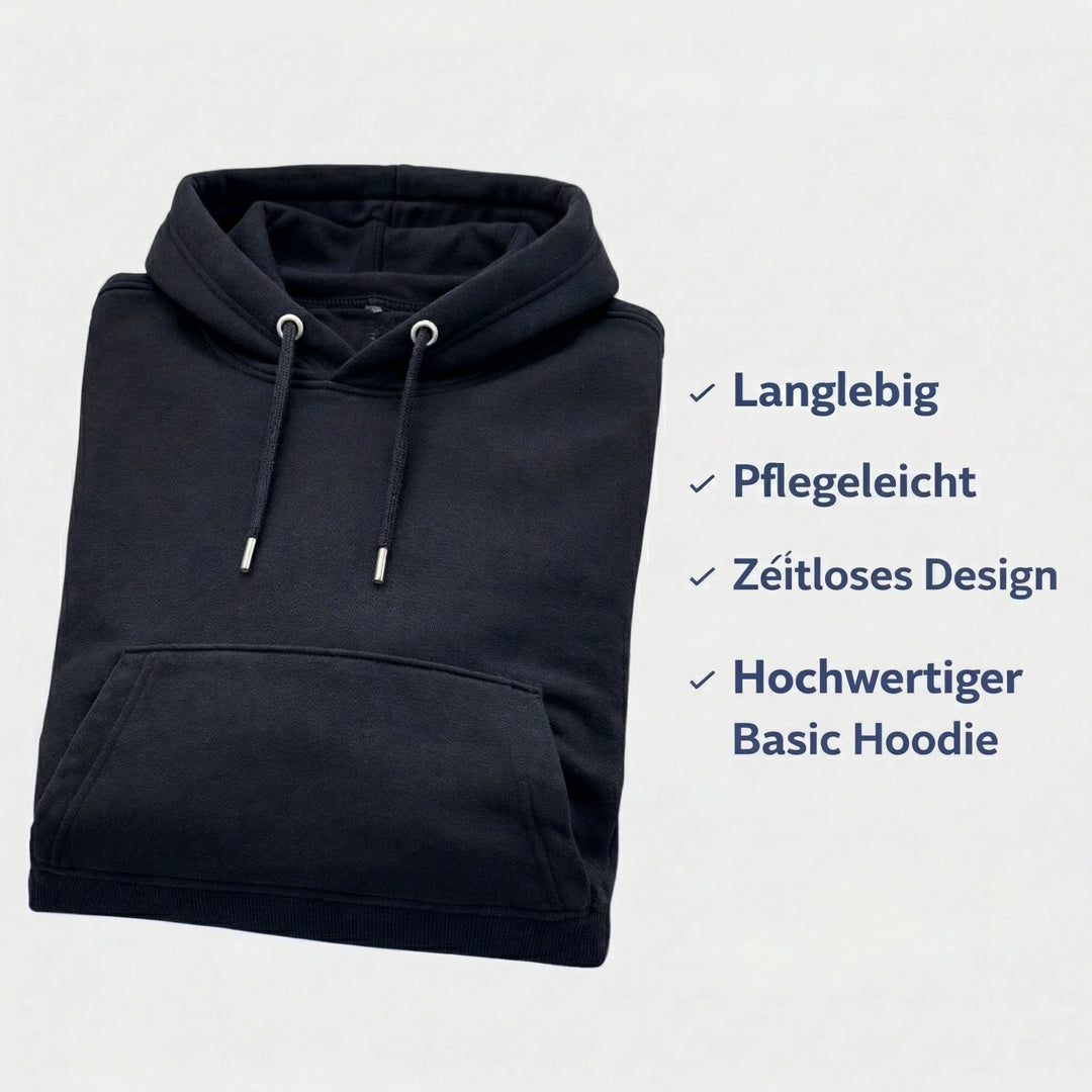 Der Sitztgut Hoodie aus Bio-Baumwolle