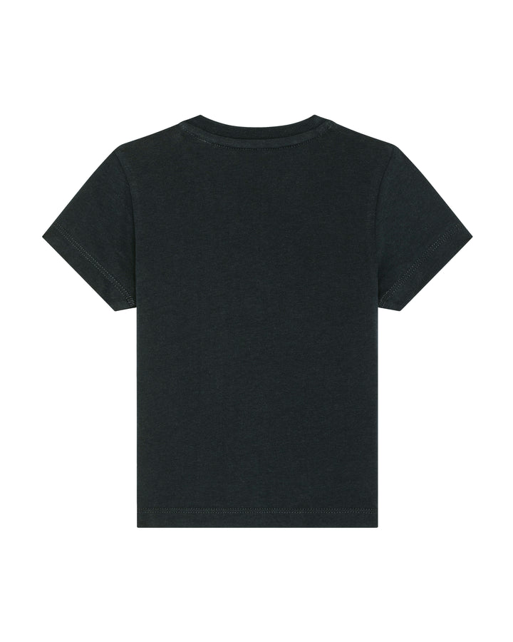 Baby T-Shirt in Schwarz – Rückansicht