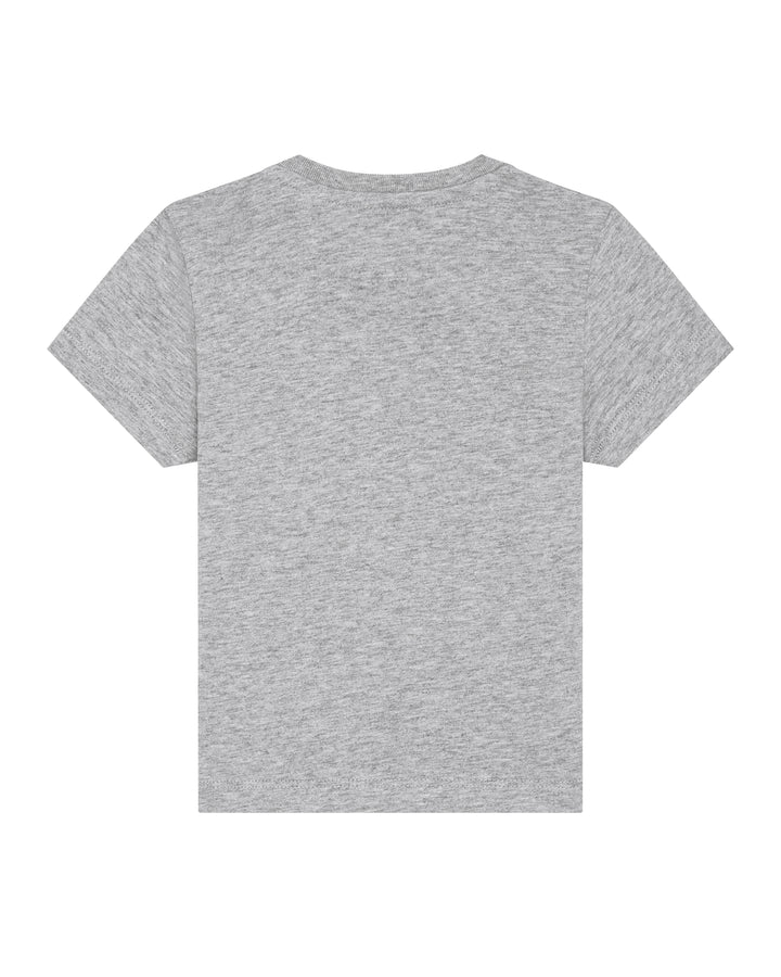 Baby T-Shirt in Grau – Rückansicht