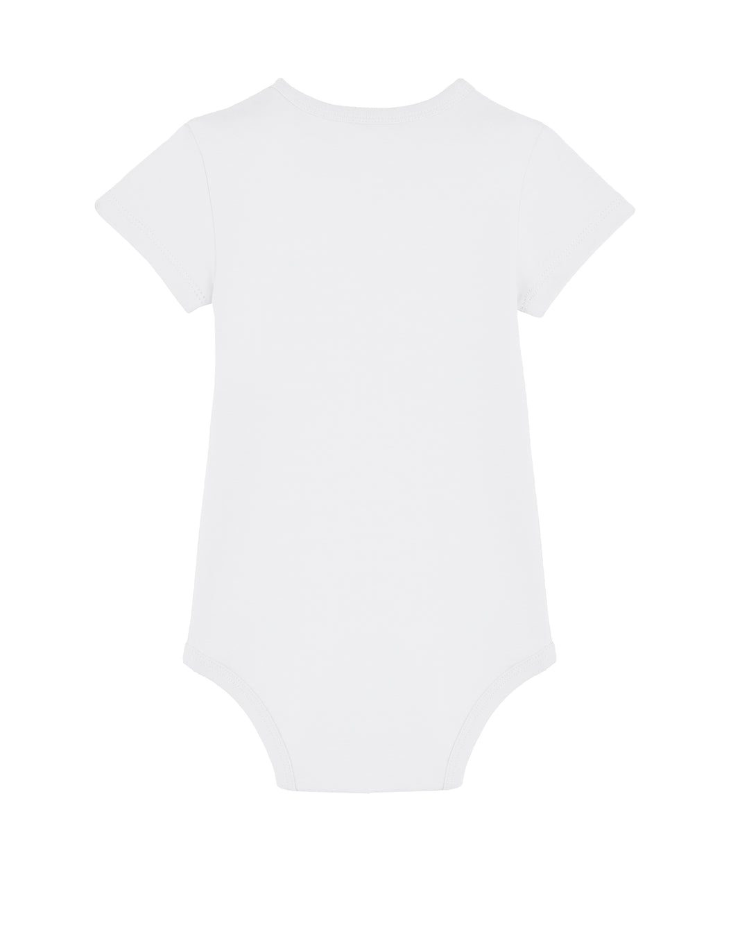 Baby Body in Weiß – Rückansicht