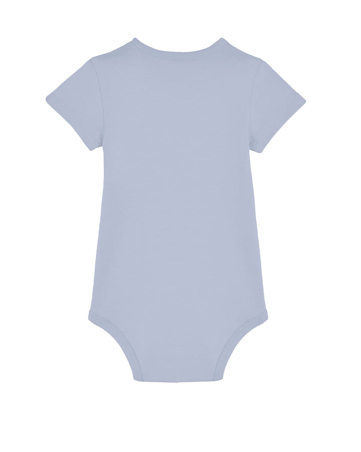 Baby Body in Hellblau – Rückansicht