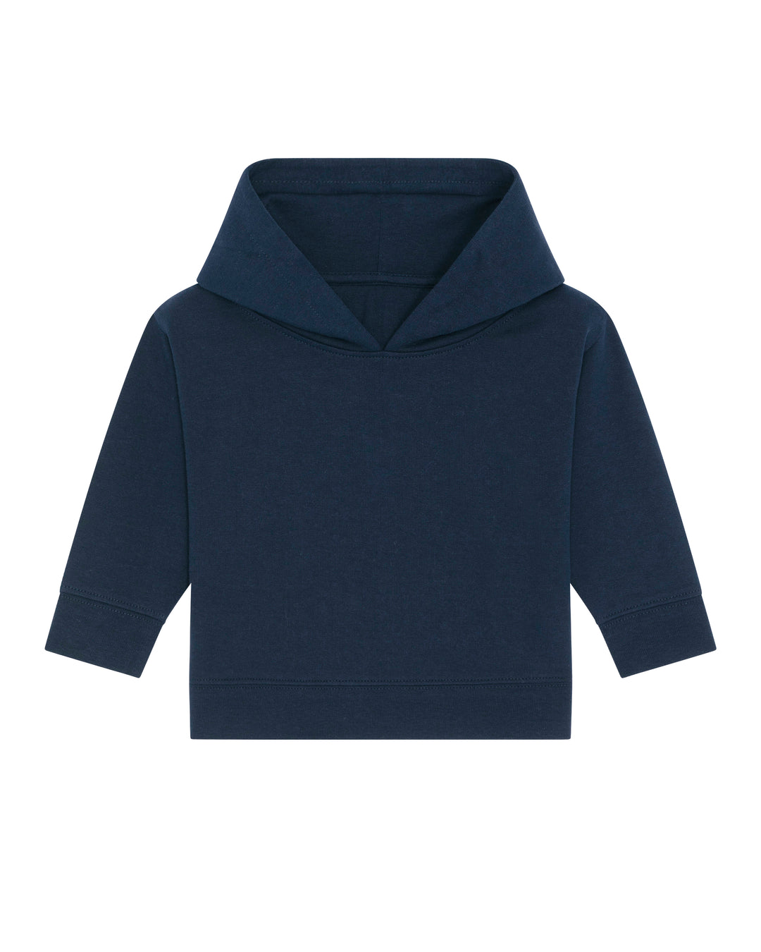 Baby Hoodie in Navy – Vorderansicht