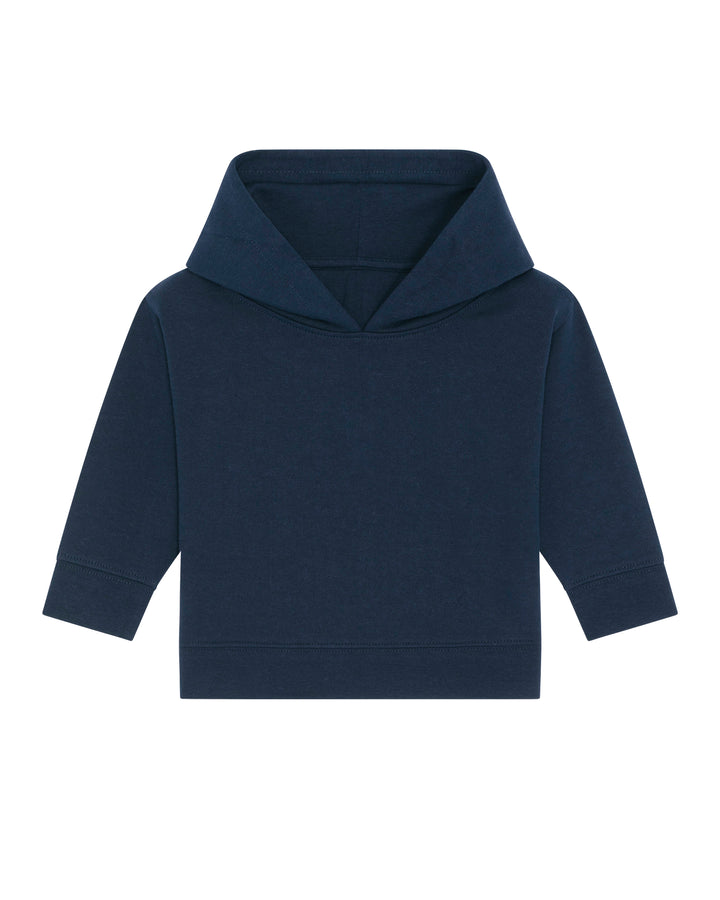 Baby Hoodie in Navy – Vorderansicht