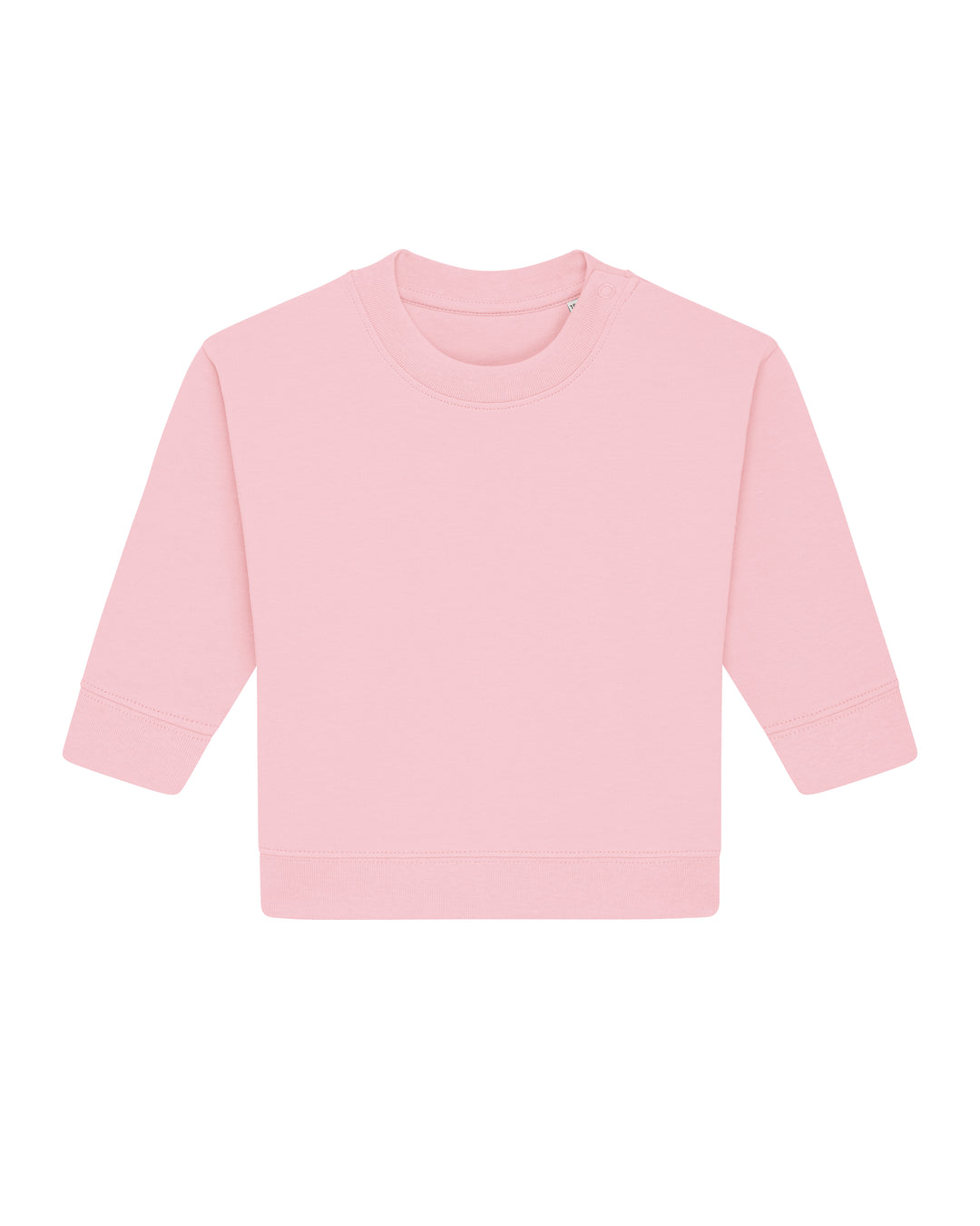 Baby Sweatshirt in Rosa – Vorderansicht
