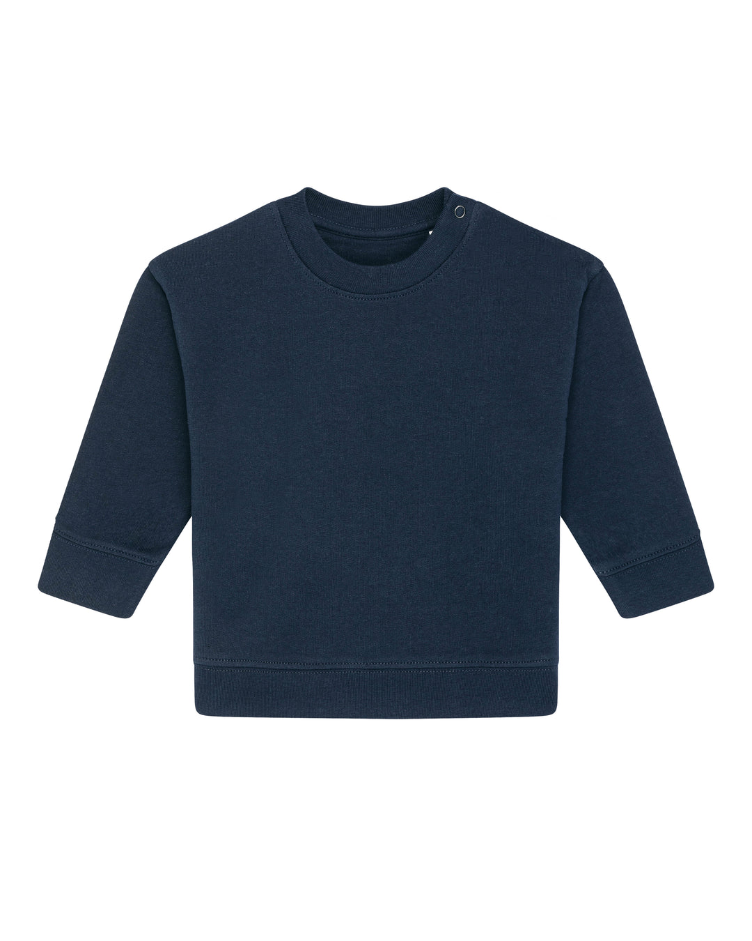 Baby Sweatshirt in Navy – Vorderansicht
