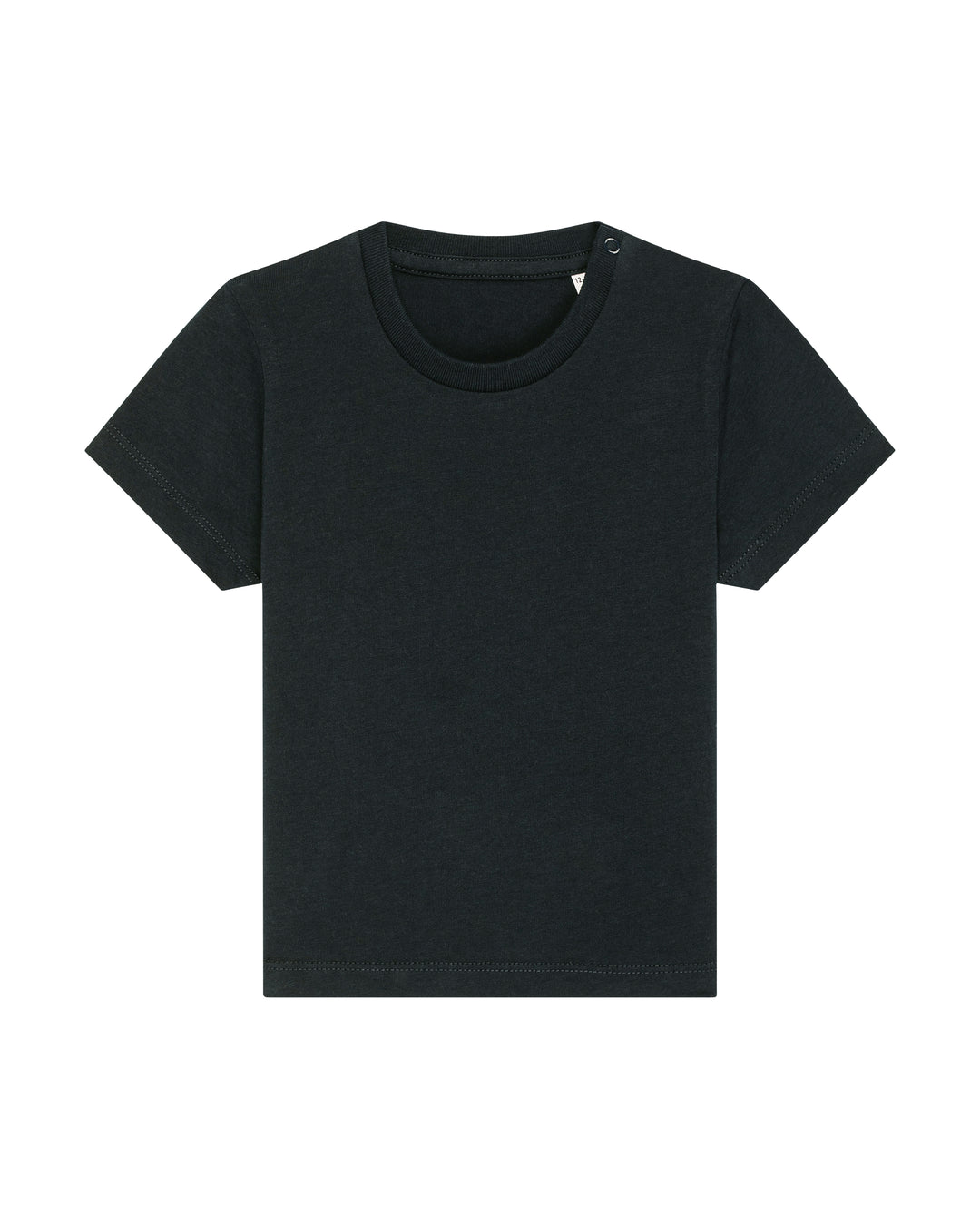 Baby T-Shirt in Schwarz – Vorderansicht