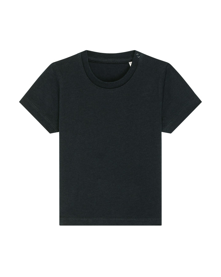 Baby T-Shirt in Schwarz – Vorderansicht