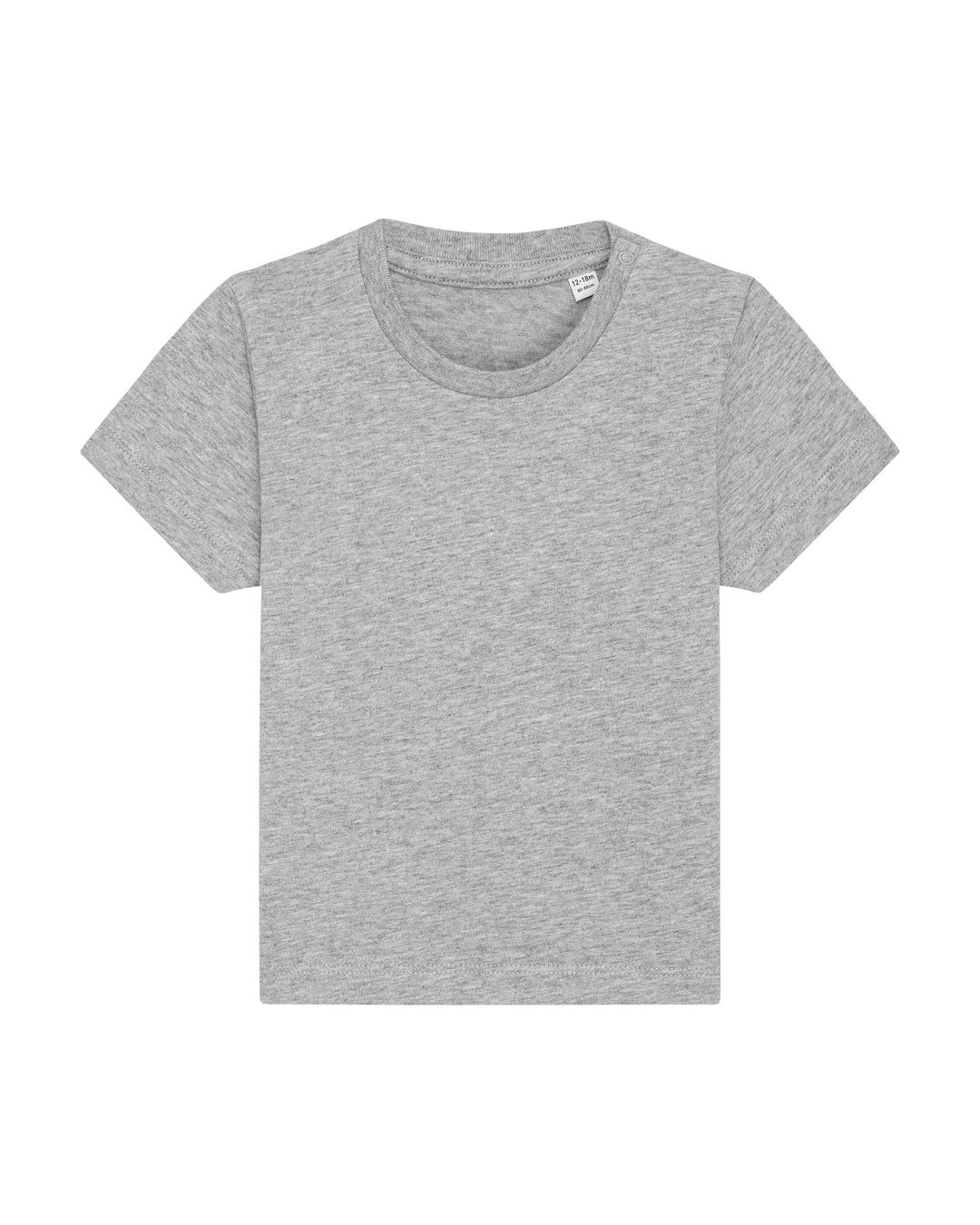 Baby T-Shirt in Grau – Vorderansicht