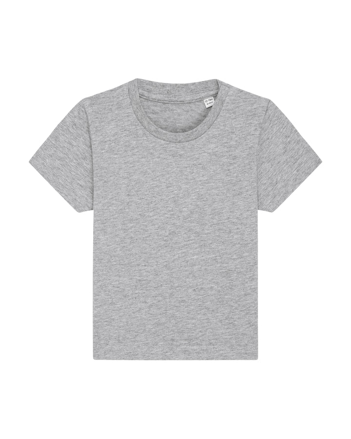 Baby T-Shirt in Grau – Vorderansicht